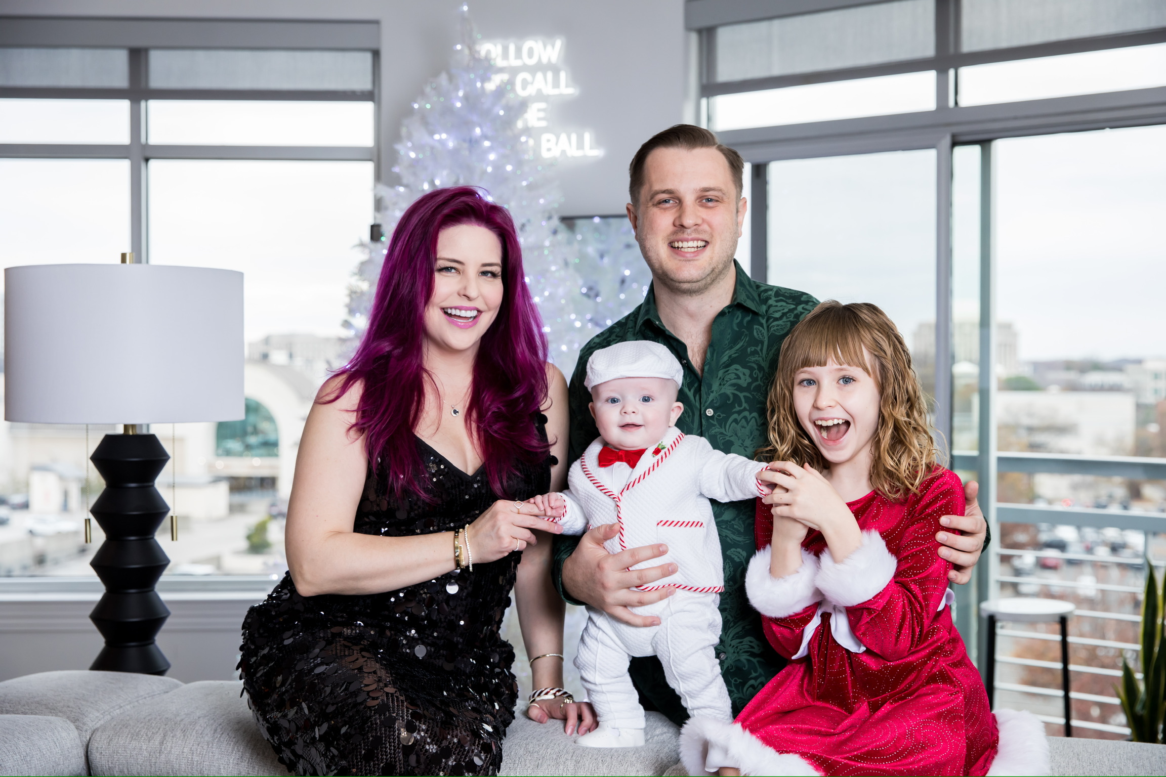 The King Family - Ashley, Alex, Lily, and London